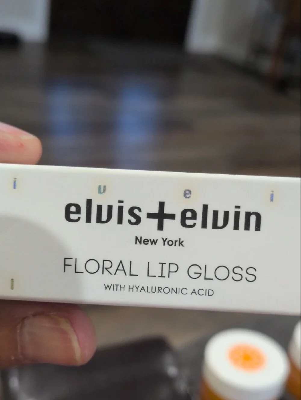Floral Lip Gloss - White Packaging